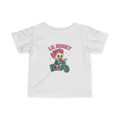 Infant Tee — 'Lil Honky' Cute Motorcycle Baby Shirt