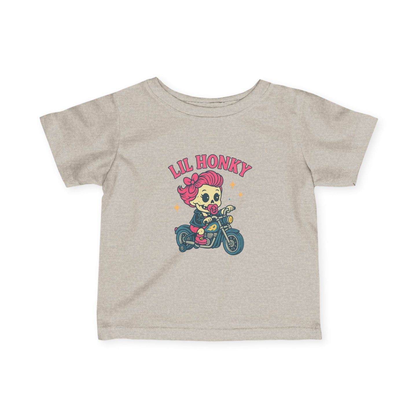 Infant Tee — 'Lil Honky' Cute Motorcycle Baby Shirt