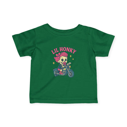 Infant Tee — 'Lil Honky' Cute Motorcycle Baby Shirt
