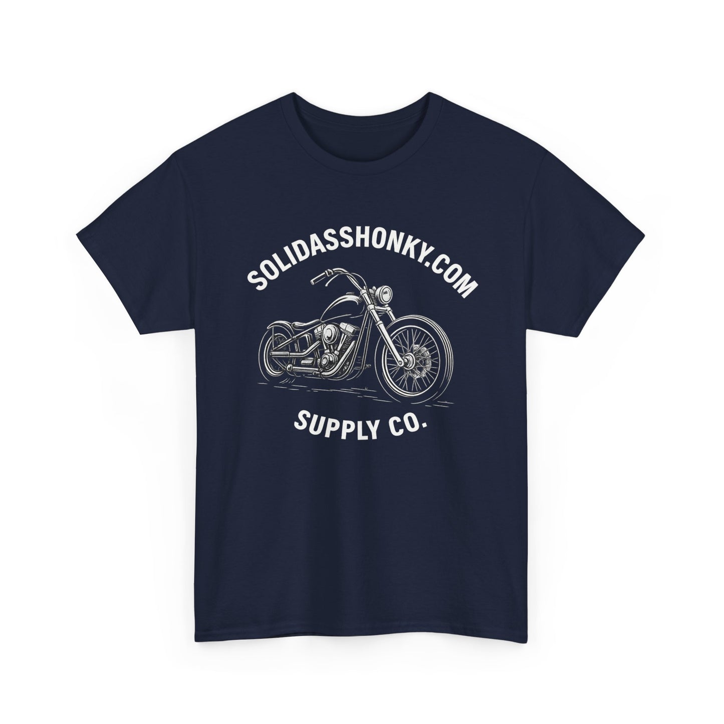 Motorcycle Supply Co. Tee — Vintage Chopper Graphic Shirt