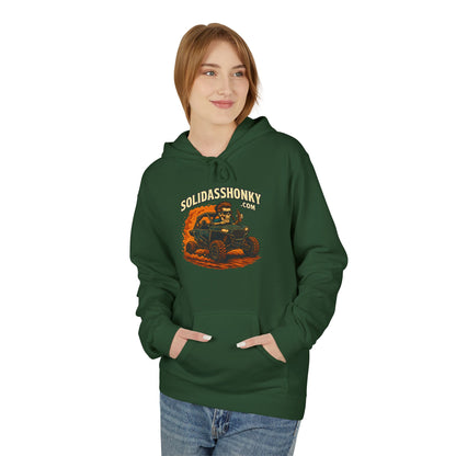 ‘SolidassHonky’ Men's UTV Hoodie — Country Retro Graphic Pullover