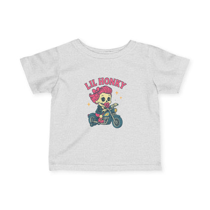 Infant Tee — 'Lil Honky' Cute Motorcycle Baby Shirt