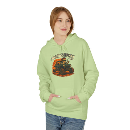 ‘SolidassHonky’ Men's UTV Hoodie — Country Retro Graphic Pullover
