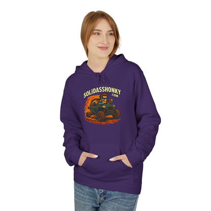 ‘SolidassHonky’ Men's UTV Hoodie — Country Retro Graphic Pullover