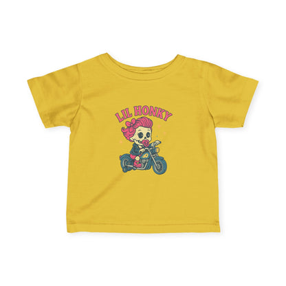 Infant Tee — 'Lil Honky' Cute Motorcycle Baby Shirt