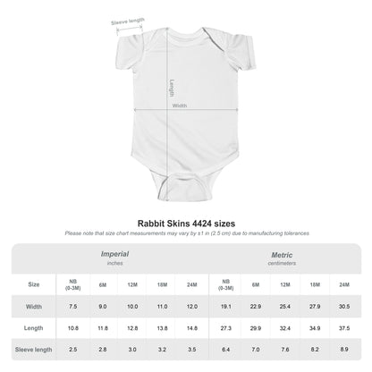 Infant Bodysuit - "Lil Honey" Motorcycle Skull Retro Baby Onesie