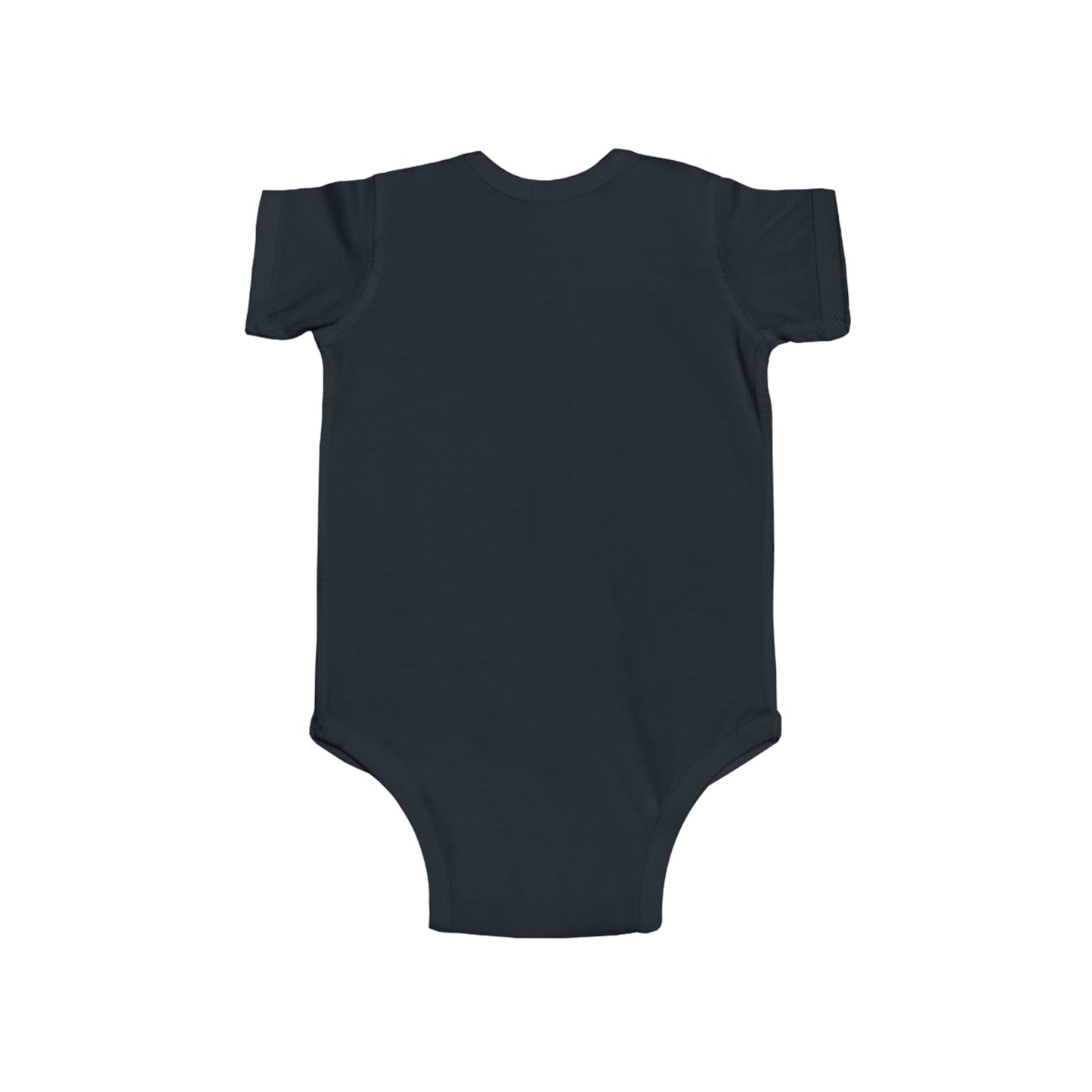 Lil Honky Baby Bodysuit — Cute Skull on Motorcycle Infant Onesie