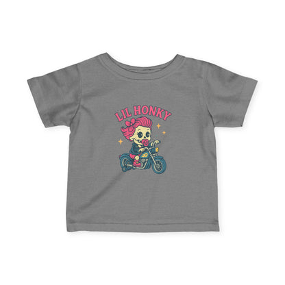Infant Tee — 'Lil Honky' Cute Motorcycle Baby Shirt