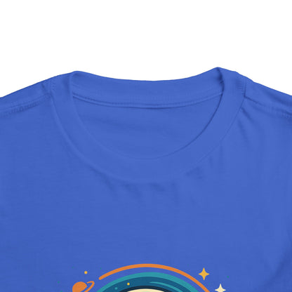 Toddler Tee — "Honky in Training" Cute Skull Space Graphic