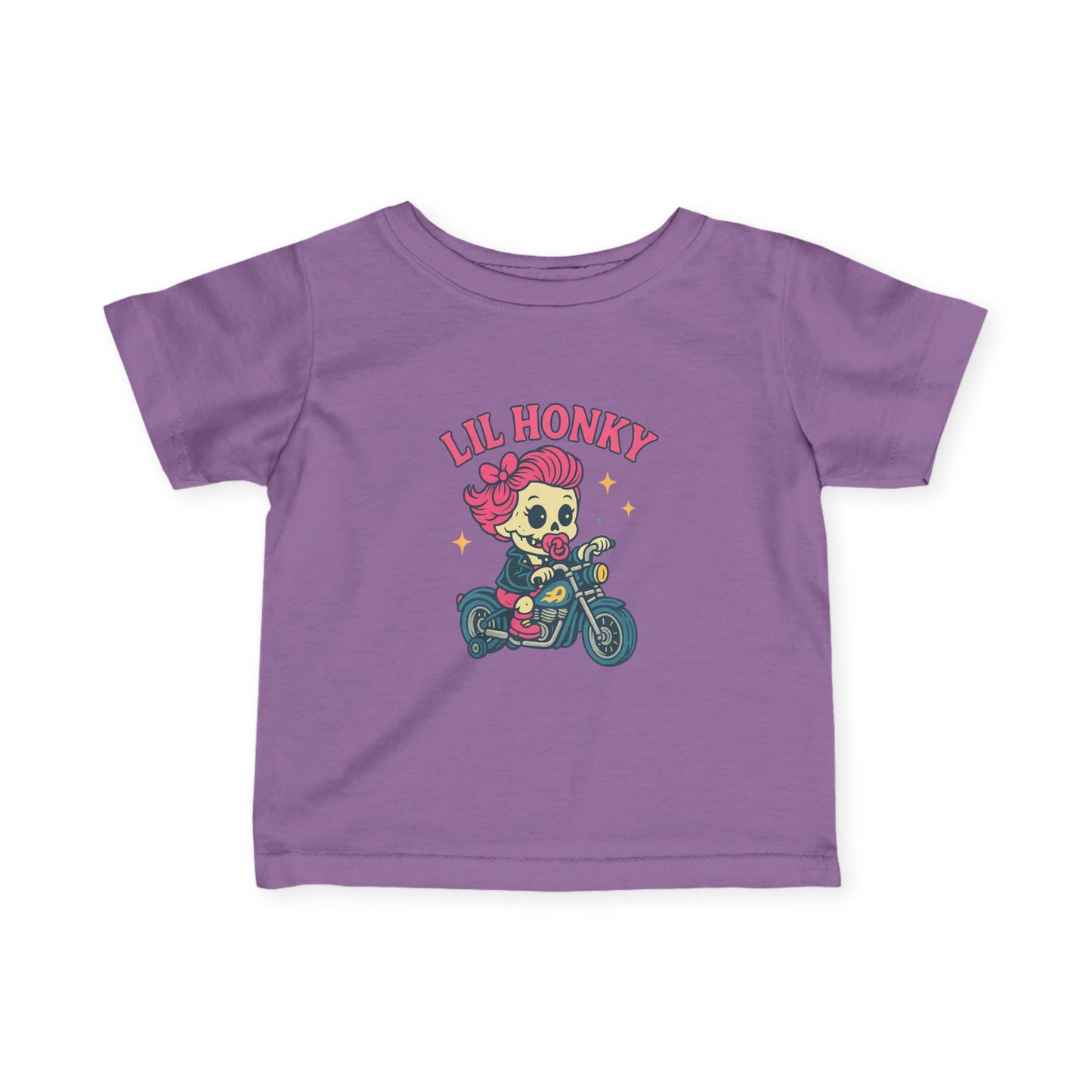 Infant Tee — 'Lil Honky' Cute Motorcycle Baby Shirt