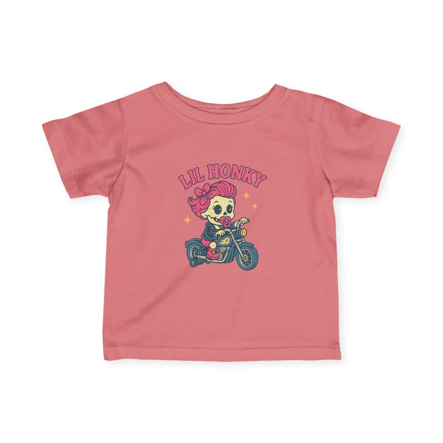 Infant Tee — 'Lil Honky' Cute Motorcycle Baby Shirt
