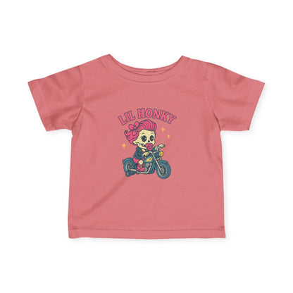 Infant Tee — 'Lil Honky' Cute Motorcycle Baby Shirt