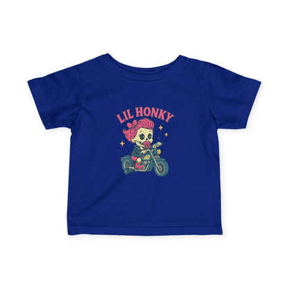 Infant Tee — 'Lil Honky' Cute Motorcycle Baby Shirt