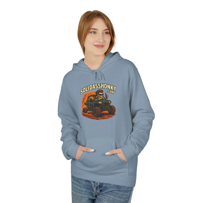 ‘SolidassHonky’ Men's UTV Hoodie — Country Retro Graphic Pullover