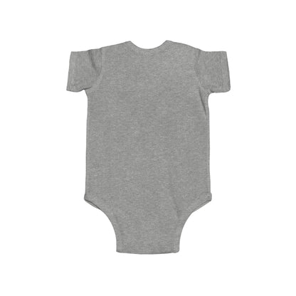 Lil Honky Baby Bodysuit — Cute Skull on Motorcycle Infant Onesie