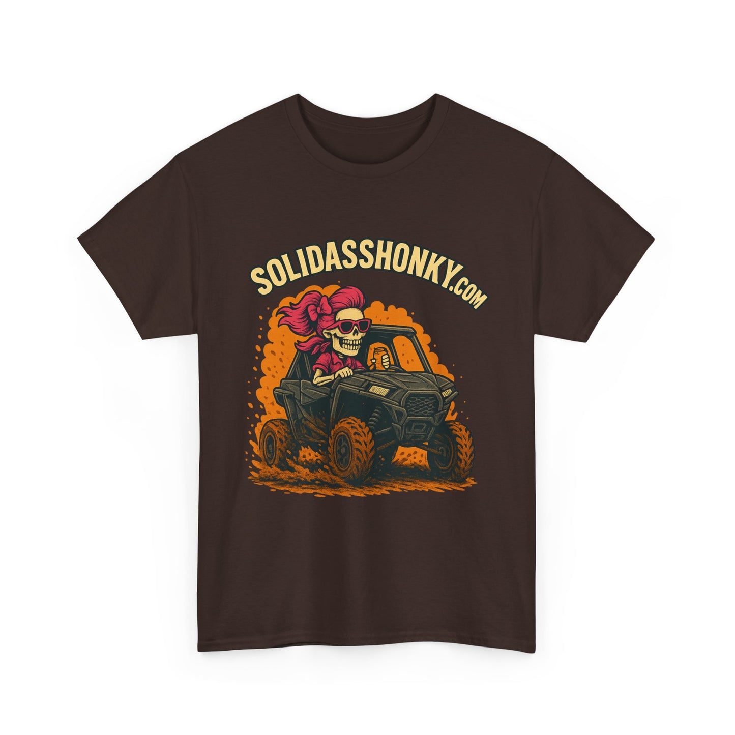 ATV Adventure T-Shirt — "Solidasshonky.com" Off-Road Riding Tee