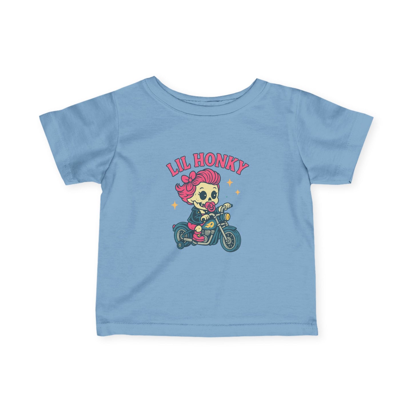 Infant Tee — 'Lil Honky' Cute Motorcycle Baby Shirt