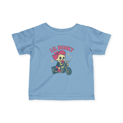 Infant Tee — 'Lil Honky' Cute Motorcycle Baby Shirt