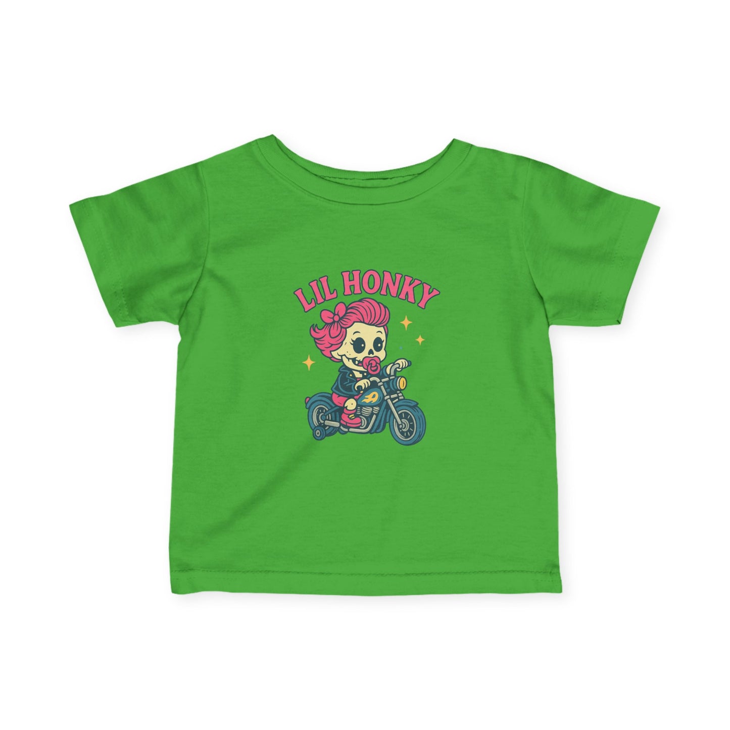 Infant Tee — 'Lil Honky' Cute Motorcycle Baby Shirt