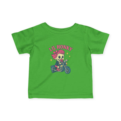 Infant Tee — 'Lil Honky' Cute Motorcycle Baby Shirt