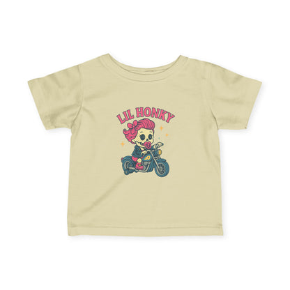 Infant Tee — 'Lil Honky' Cute Motorcycle Baby Shirt