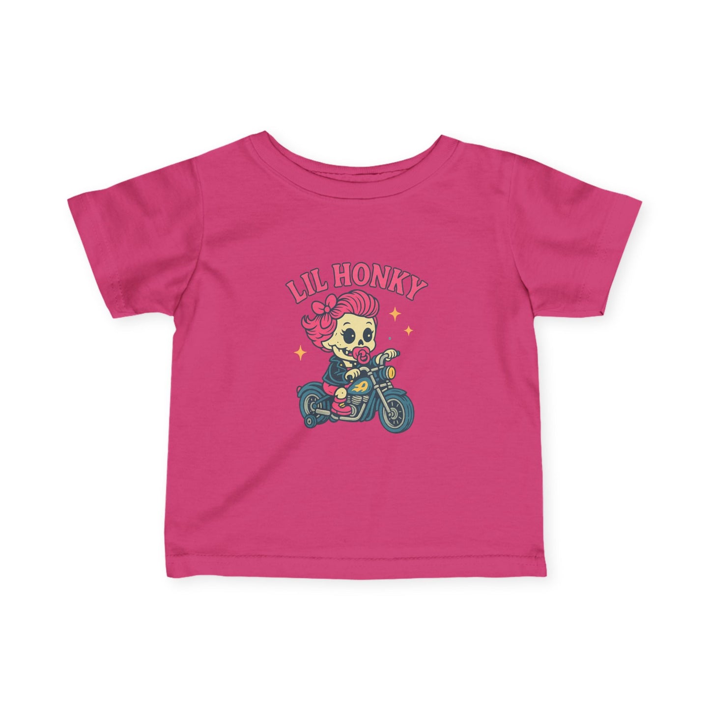 Infant Tee — 'Lil Honky' Cute Motorcycle Baby Shirt