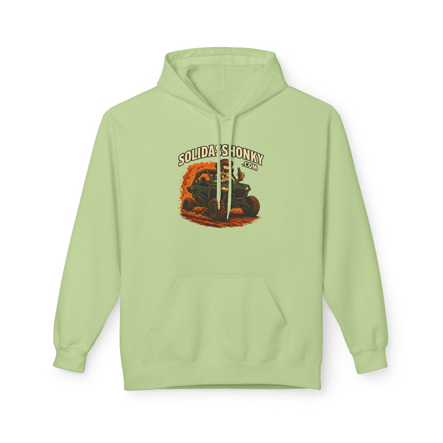 ‘SolidassHonky’ Men's UTV Hoodie — Country Retro Graphic Pullover