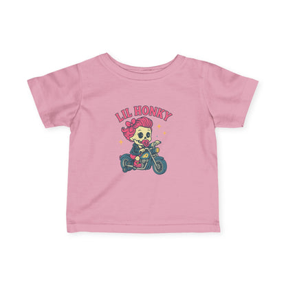 Infant Tee — 'Lil Honky' Cute Motorcycle Baby Shirt