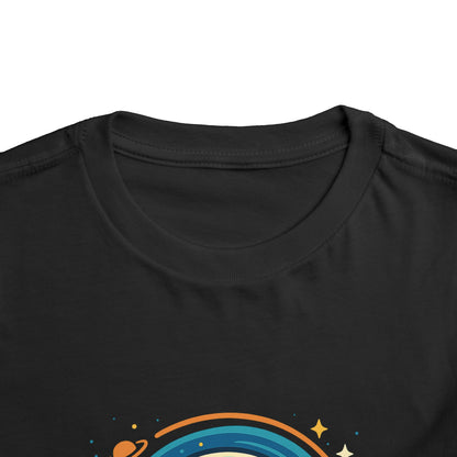 Toddler Tee — "Honky in Training" Cute Skull Space Graphic